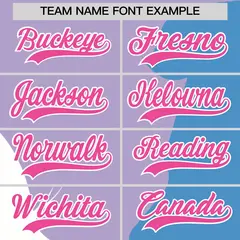 Pink White Light Blue Couple Silhouettes Valentine's Baseball Jersey 4