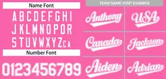 Pink White-Pink Classic Style Authentic Baseball Jersey 3