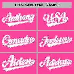 Pink White-Pink Classic Varsity Full-Snap Letterman Jacket 5