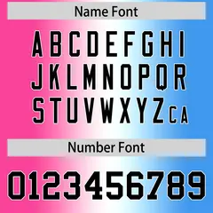 Pink White-Powder Blue Gradient Football Jersey 4