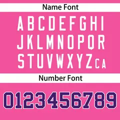 Pink White-Purple Color Block V-Neck Baseball Jersey 4