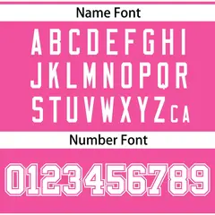 Pink White Raglan Gradient Thick Stripe Baseball Jersey 4