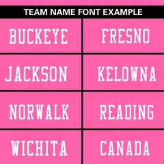 Pink-White Raglan Sleeves Authentic Football Jersey 3