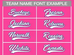 Pink White-Royal Classic Hockey Jersey 3