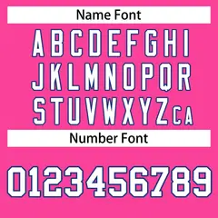 Pink White-Royal Classic Hockey Jersey 4