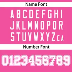 Pink White Side Two-Tone Authentic Baseball Jersey 4