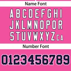 Pink White Thick Stripe Authentic Baseball Jersey 4