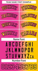 Pink Yellow-Black Gradient Fashion Basketball Jersey 3