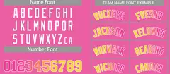 Pink Yellow-White Classic Casual Basketball Jersey 3