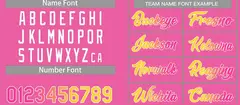 Pink Yellow-White Classic Casual Basketball Jersey 3