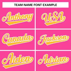 Pink Yellow-White Classic Varsity Full-Snap Letterman Jacket 5