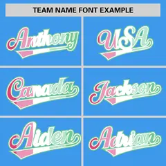 Powder Blue Abrosexual Pride Month Baseball Jersey 3