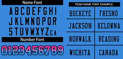 Powder Blue Black Powder Blue Gradient Football Jersey 3