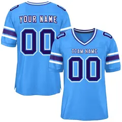 Powder Blue Classic Authentic Football Jersey 1