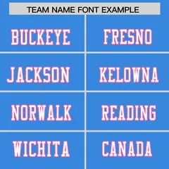 Powder Blue Classic Authentic Football Jersey 3