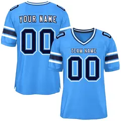 Powder Blue Classic Authentic Football Jersey 1