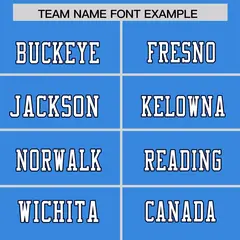 Powder Blue Classic Authentic Football Jersey 3