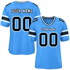 Powder Blue Classic Authentic Football Jersey 1