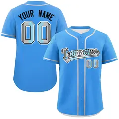 Powder Blue Demiboy Pride Month Baseball Jersey