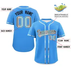 Powder Blue Demiboy Pride Month Baseball Jersey 2