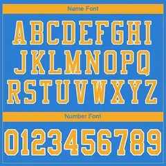 Powder Blue Gold-White Classic Mesh Football Jersey 3