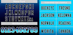 Powder Blue Navy Black-White Gradient Football Jersey 4