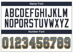Powder Blue Navy-Gold Drift Fashion Mesh Football Jersey 3