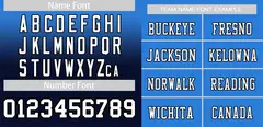 Powder Blue Navy-White Gradient Outdoor Football Jersey 3