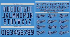 Powder Blue Navy-White Hook Baseball Jersey 3