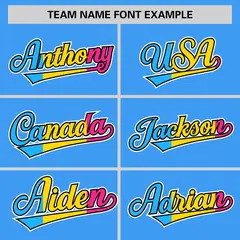 Powder Blue Pansexuality Pride Month Baseball Jersey 3