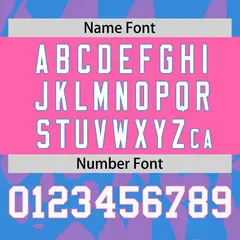 Powder Blue Pink Raglan Sleeves Camo Football Jersey 4