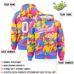 Powder Blue Pink Two Tone Full-Snap Varsity Letterman Jacket Hoodie 4