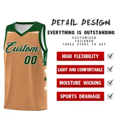 Powder Blue Pink Two Tone Side Star Color Block Basketball Jersey 2