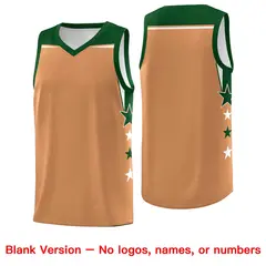 Powder Blue Pink Two Tone Side Star Color Block Basketball Jersey 6