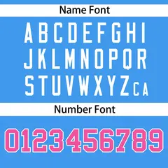 Powder Blue Pink-White Side Two-Tone Baseball Jersey 4