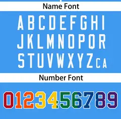 Powder Blue Rainbow Pride Month Raglan Baseball Jersey 4