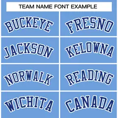 Powder Blue Royal-White Raglan Varsity Full-Snap Letterman Jacket 3