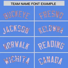 Powder Blue Sequined Trim Athletic Basketball Jersey 3