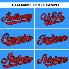 Powder Blue Stand Collar Classic Baseball Jersey 3