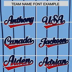 Powder Blue Washington City Silhouette Baseball Jersey 3