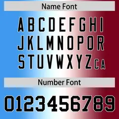 Powder Blue White-Crimson Gradient Football Jersey 4