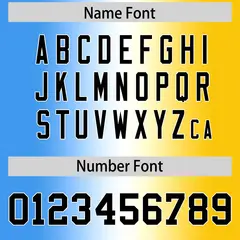 Powder Blue White-Gold Gradient Football Jersey 4
