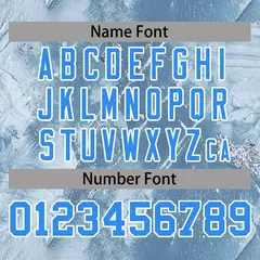 Powder Blue White Graffiti Pattern Hooded Waterproof Outdoor Jacket 4