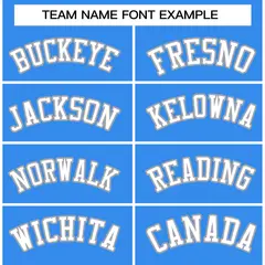 Powder Blue White-Gray Raglan Varsity Full-Snap Letterman Jacket 5