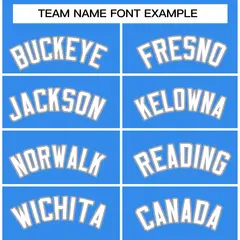 Powder Blue White-Gray Raglan Varsity Full-Snap Letterman Jacket 5