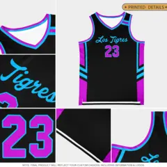 Powder Blue White Pink Classic Mesh Basketball Jersey Sets 5