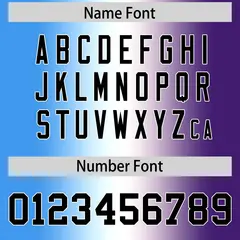 Powder Blue White-Purple Gradient Football Jersey 4
