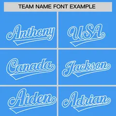 Powder Blue White Raglan Two Tone Full-Snap Varsity Letterman Jacket Hoodie 5