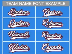 Powder Blue White Royal-Red Classic Style Hockey Jersey 3