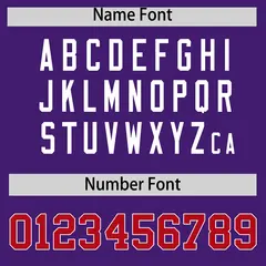 Purple American Flag Design Baseball Jersey 4
